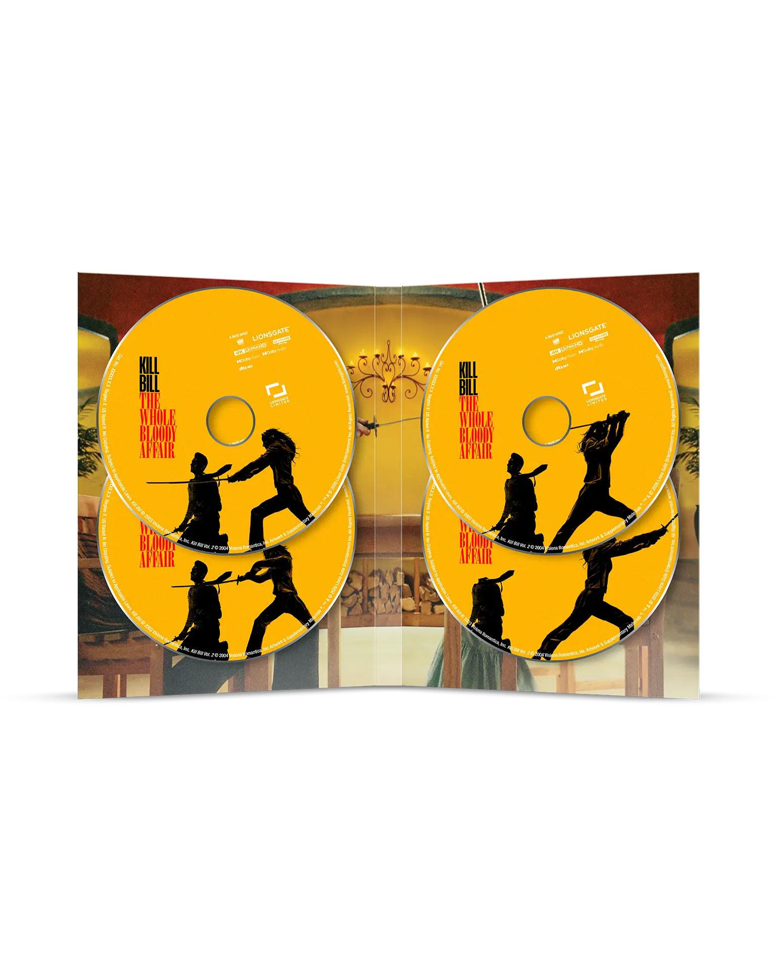 Kill Bill: The Whole Bloody Affair 4K Collector’s Edition