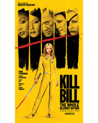 KILL BILL: THE WHOLE BLOODY AFFAIR VHS – BE KIND, REWIND EDITION