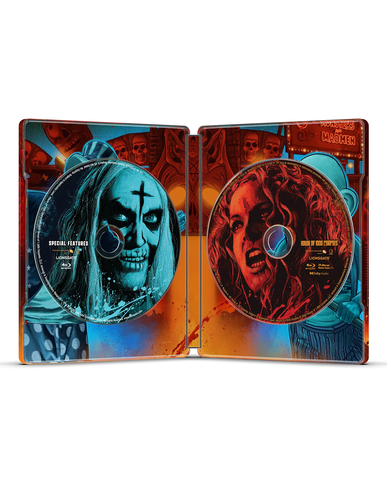 House of 1000 Corpses Blu-ray SteelBook®