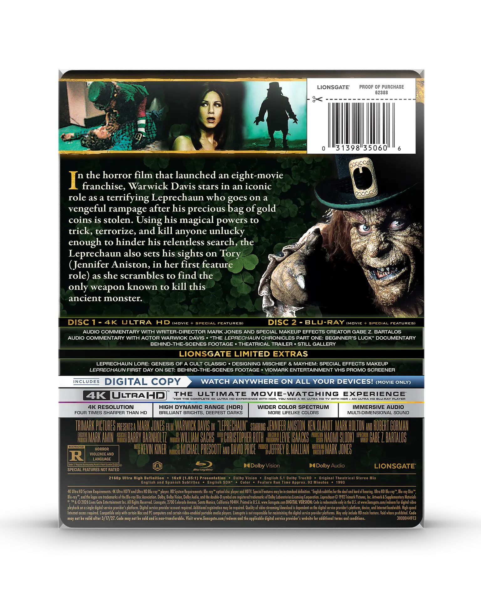 Leprechaun 4K Steelbook®