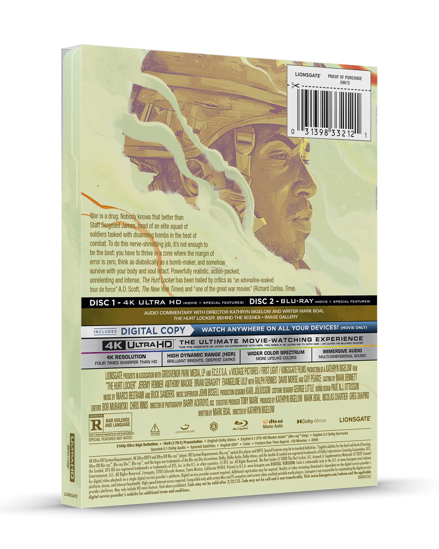 The Hurt Locker 4K Steelbook®