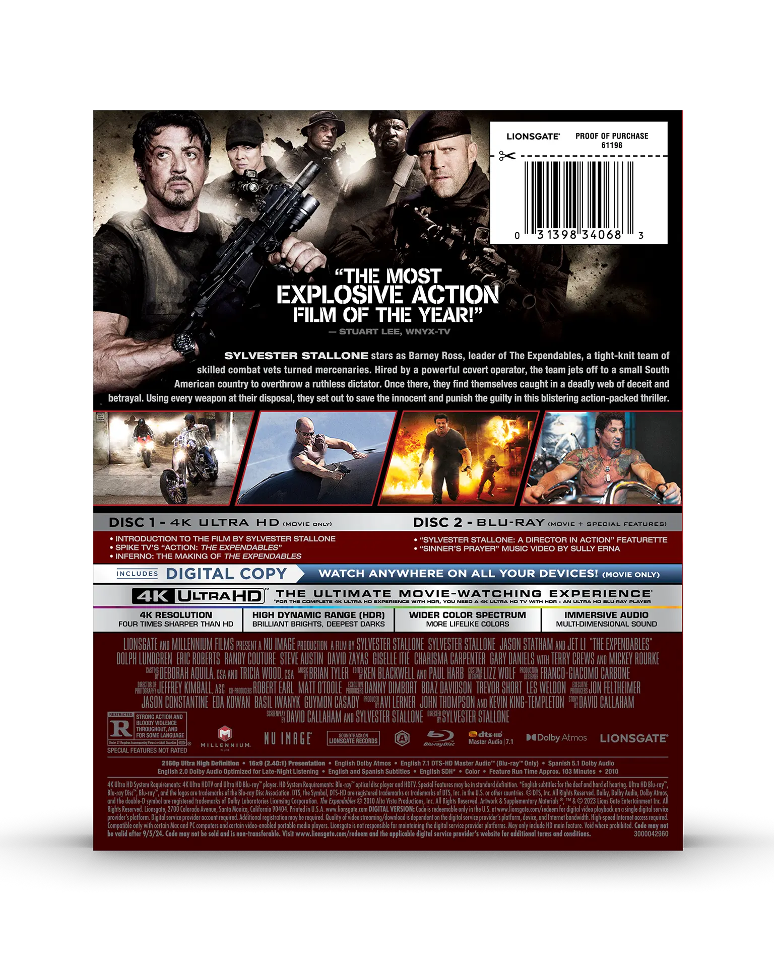 The Expendables 4K Steelbook®