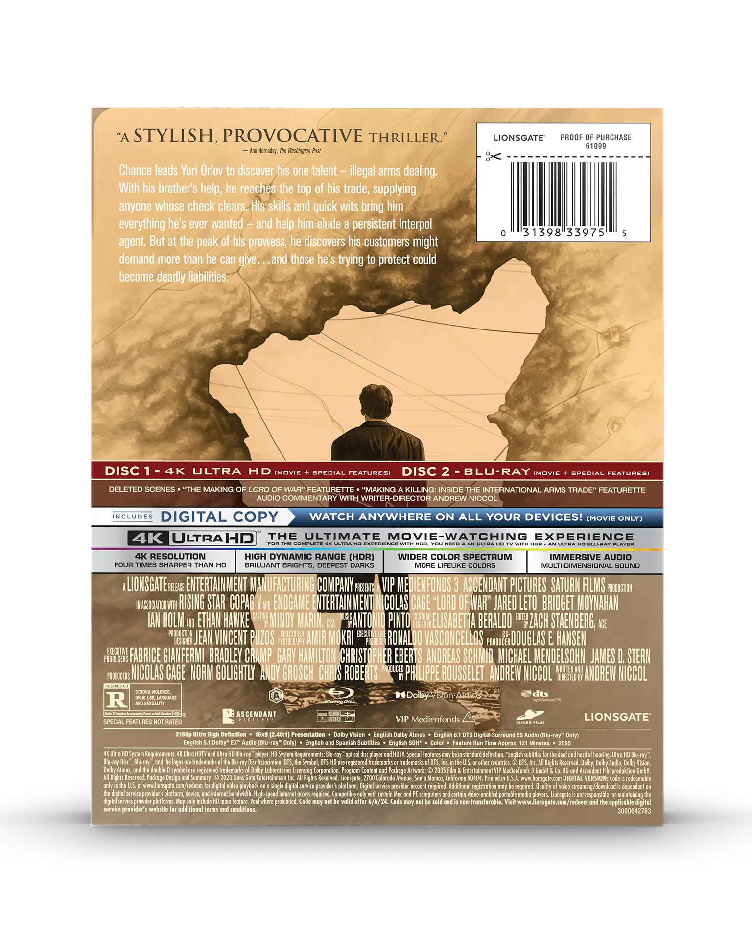 Lord of War 4K Steelbook®