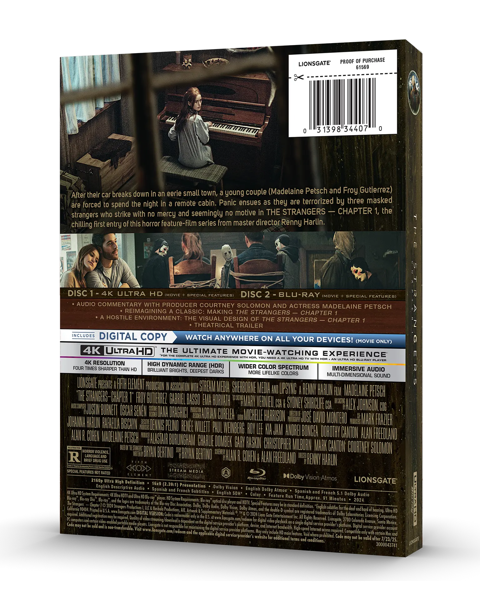 The Strangers Chapter 1 4K SteelBook®