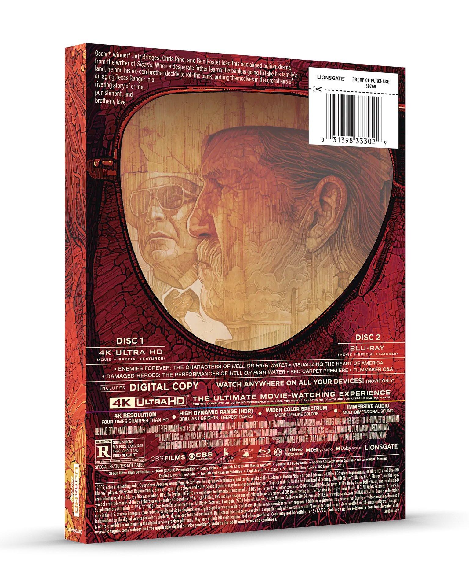 Hell or High Water 4K Steelbook®