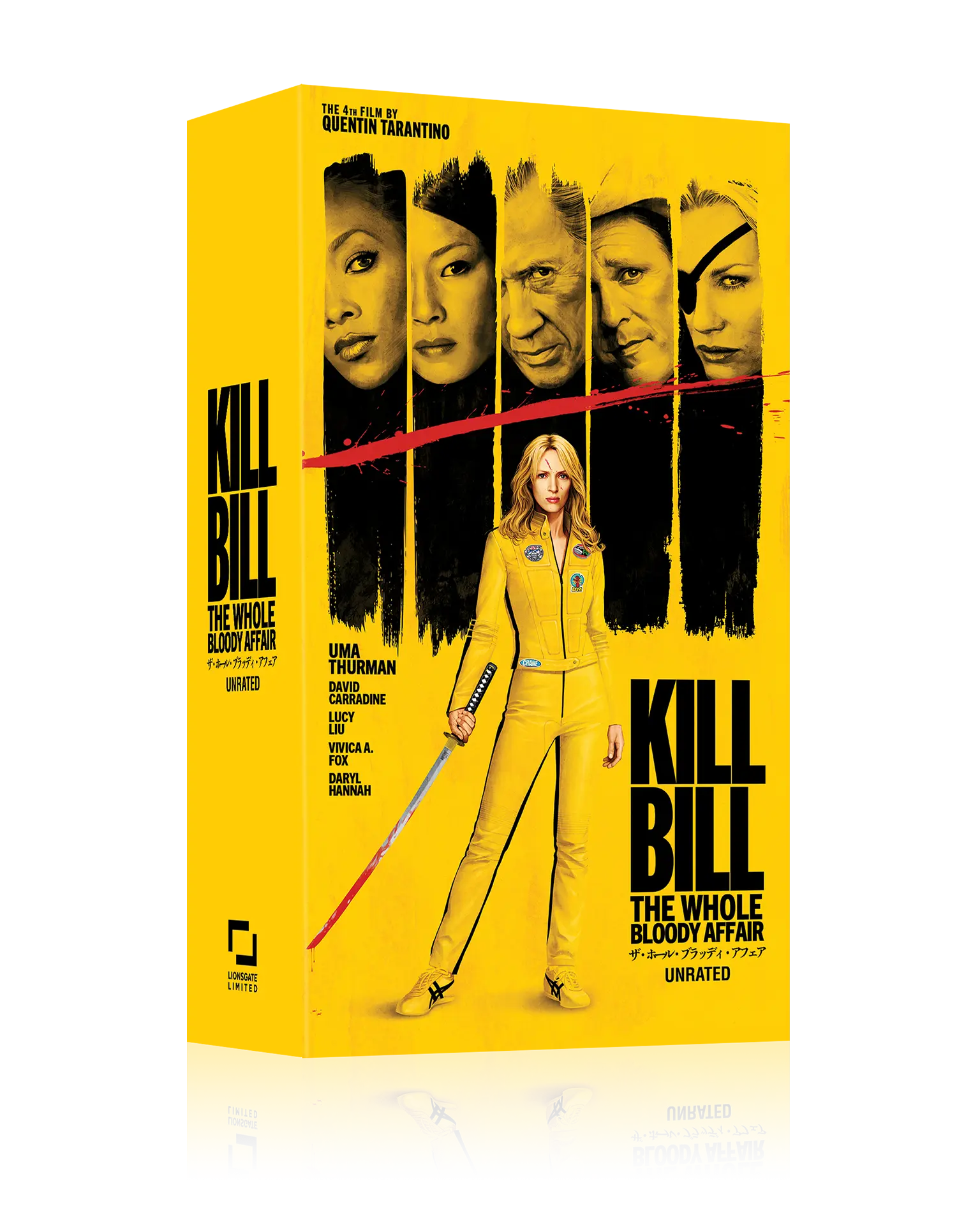 KILL BILL: THE WHOLE BLOODY AFFAIR VHS – BE KIND, REWIND EDITION