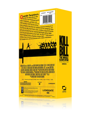 KILL BILL: THE WHOLE BLOODY AFFAIR VHS – BE KIND, REWIND EDITION