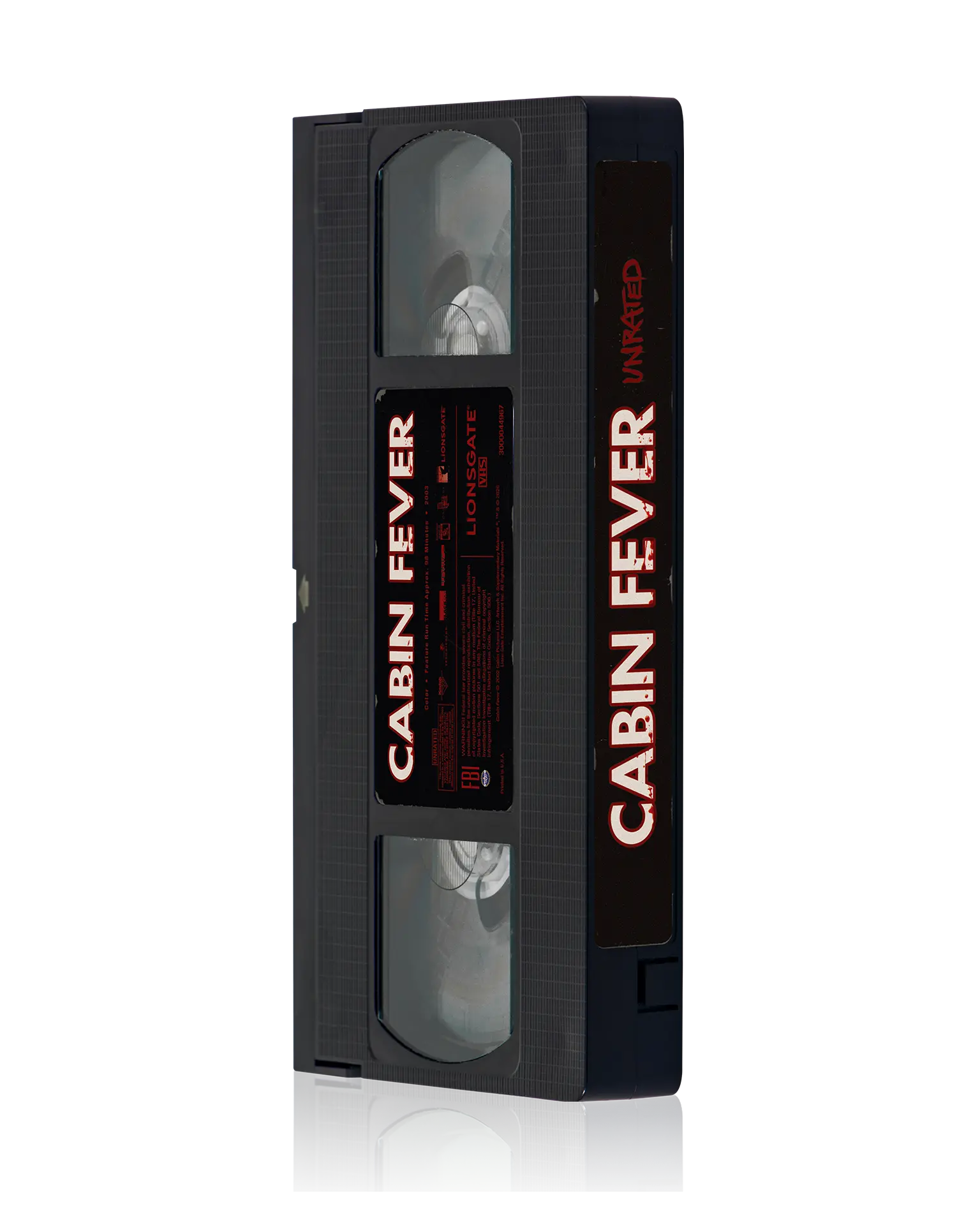 Cabin Fever VHS – BE KIND, REWIND EDITION