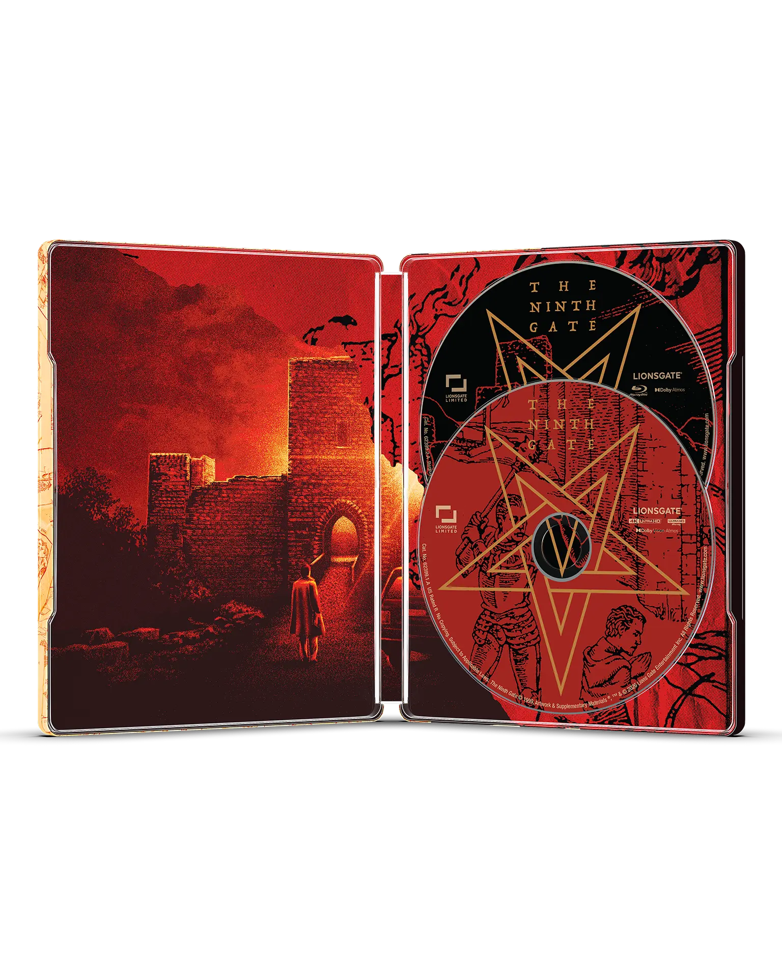 The Ninth Gate 4K SteelBook® – Lionsgate Limited The Ninth Gate 4K SteelBook® – Lionsgate Limited