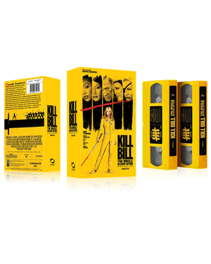 KILL BILL: THE WHOLE BLOODY AFFAIR VHS – BE KIND, REWIND EDITION