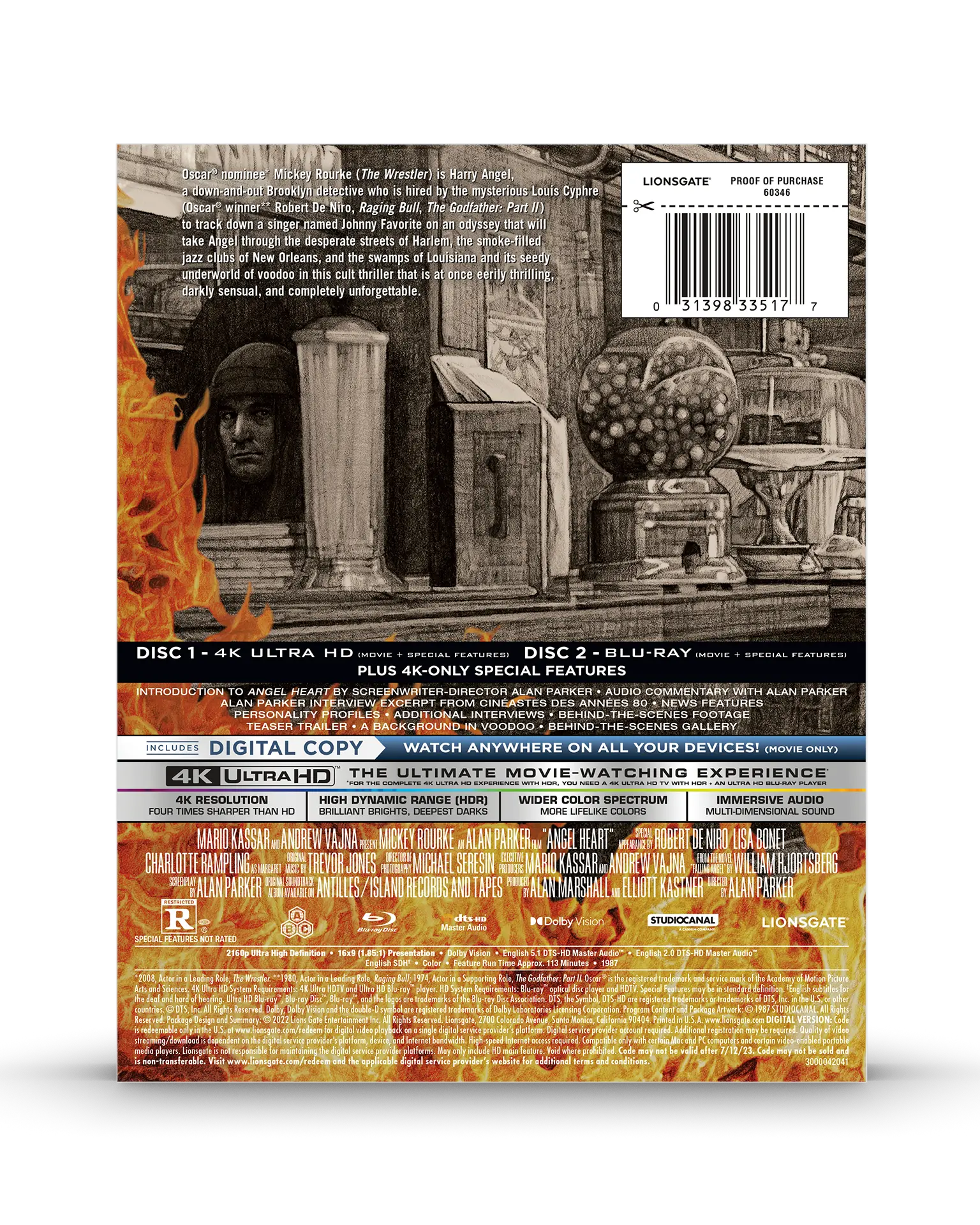 Angel Heart 4K Steelbook®
