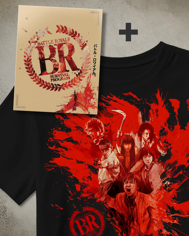 Battle Royale 25th Anniversary Edition 4K SteelBook® + T-Shirt Bundle