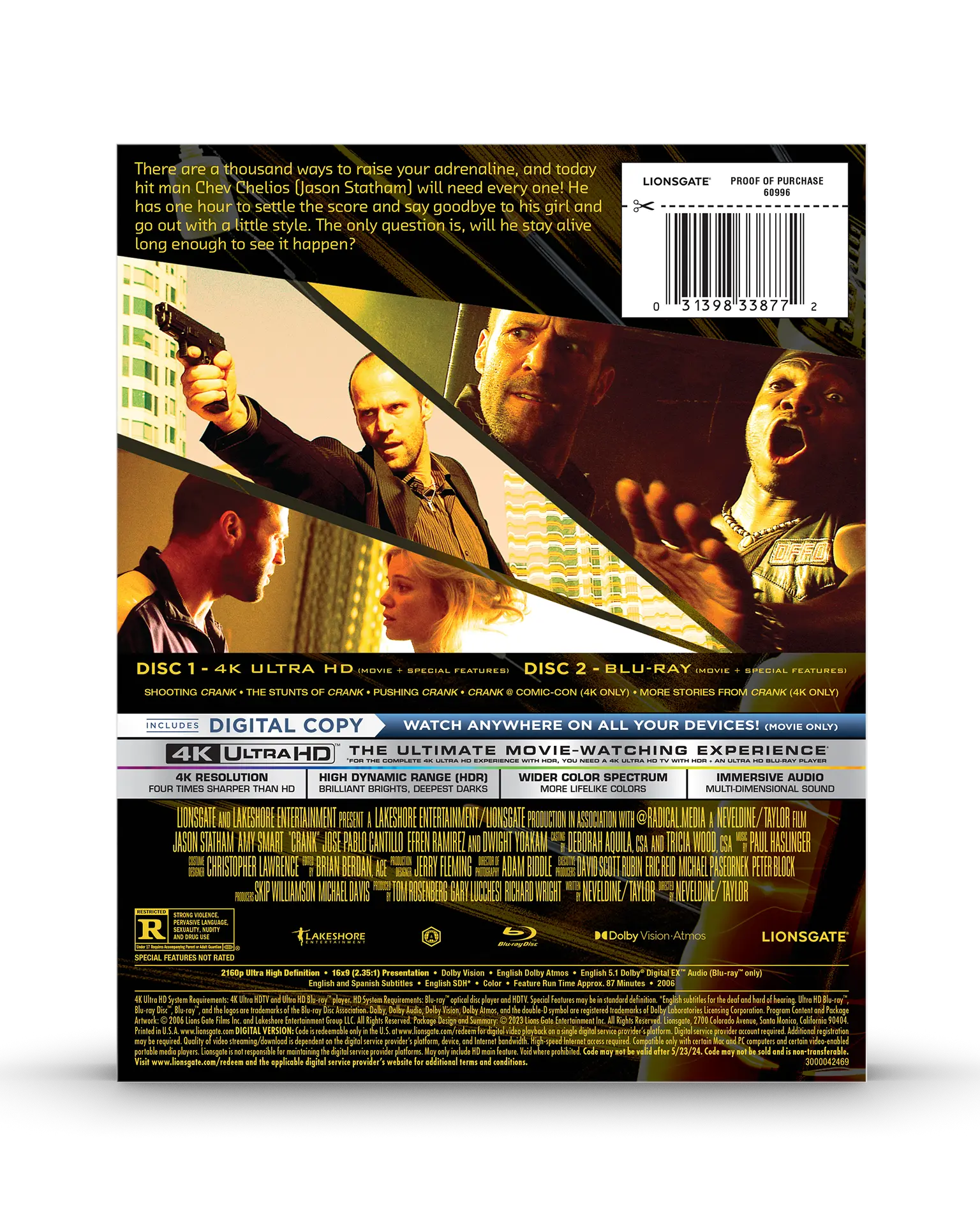 Crank 4K SteelBook®