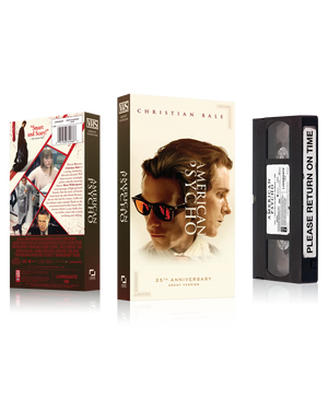 American Psycho VHS – BE KIND, REWIND EDITION