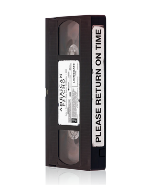 American Psycho VHS – BE KIND, REWIND EDITION