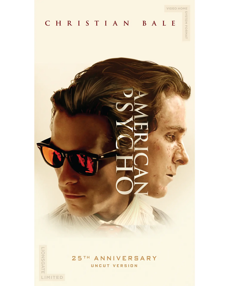 American Psycho VHS – BE KIND, REWIND EDITION