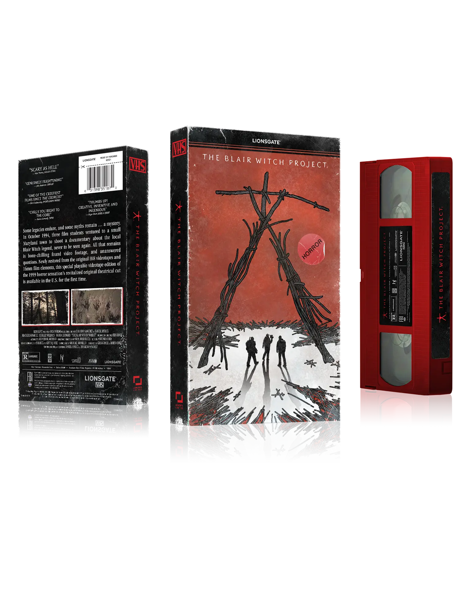 The Blair Witch Project VHS – BE KIND, REWIND EDITION