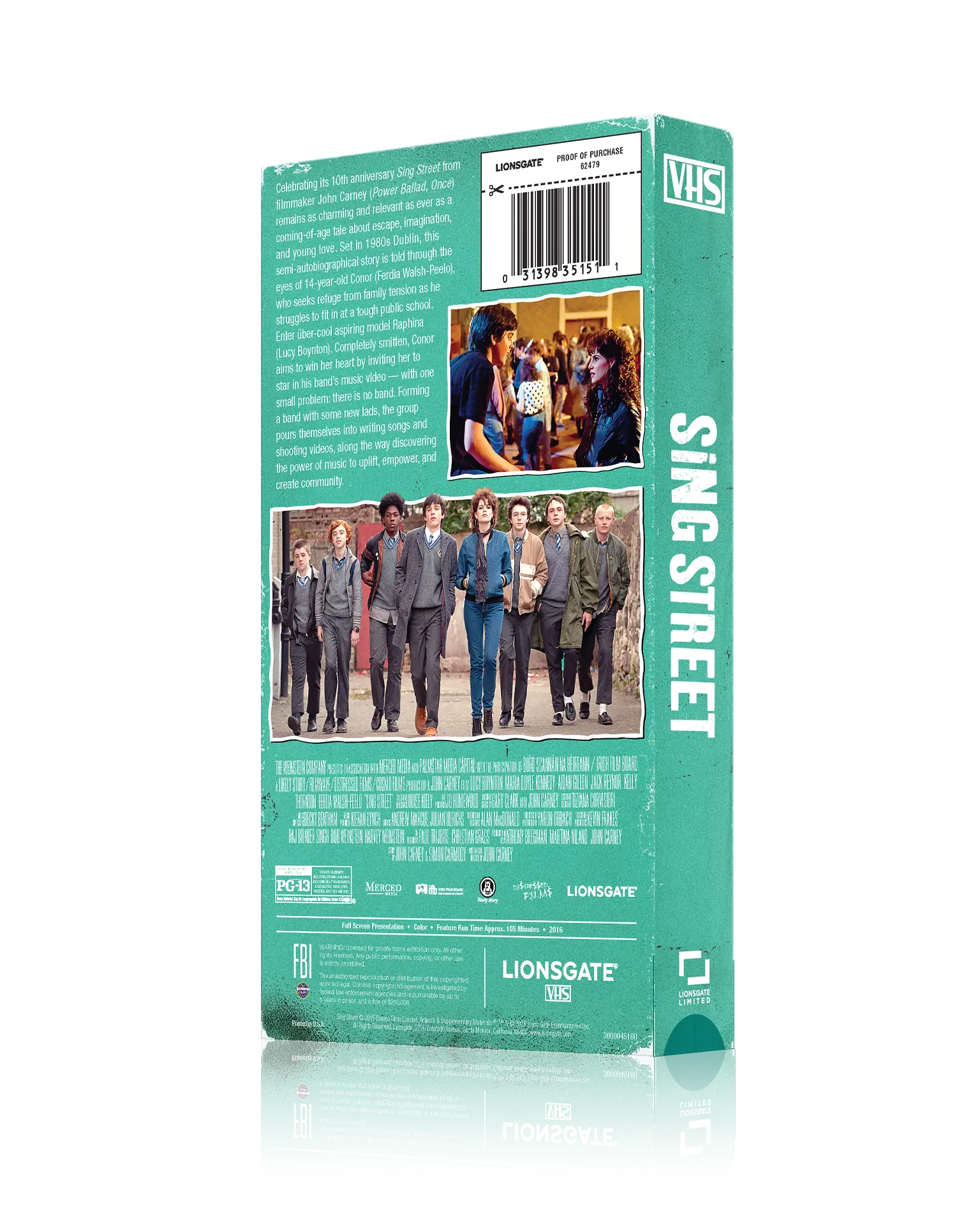 Sing Street VHS – BE KIND, REWIND EDITION
