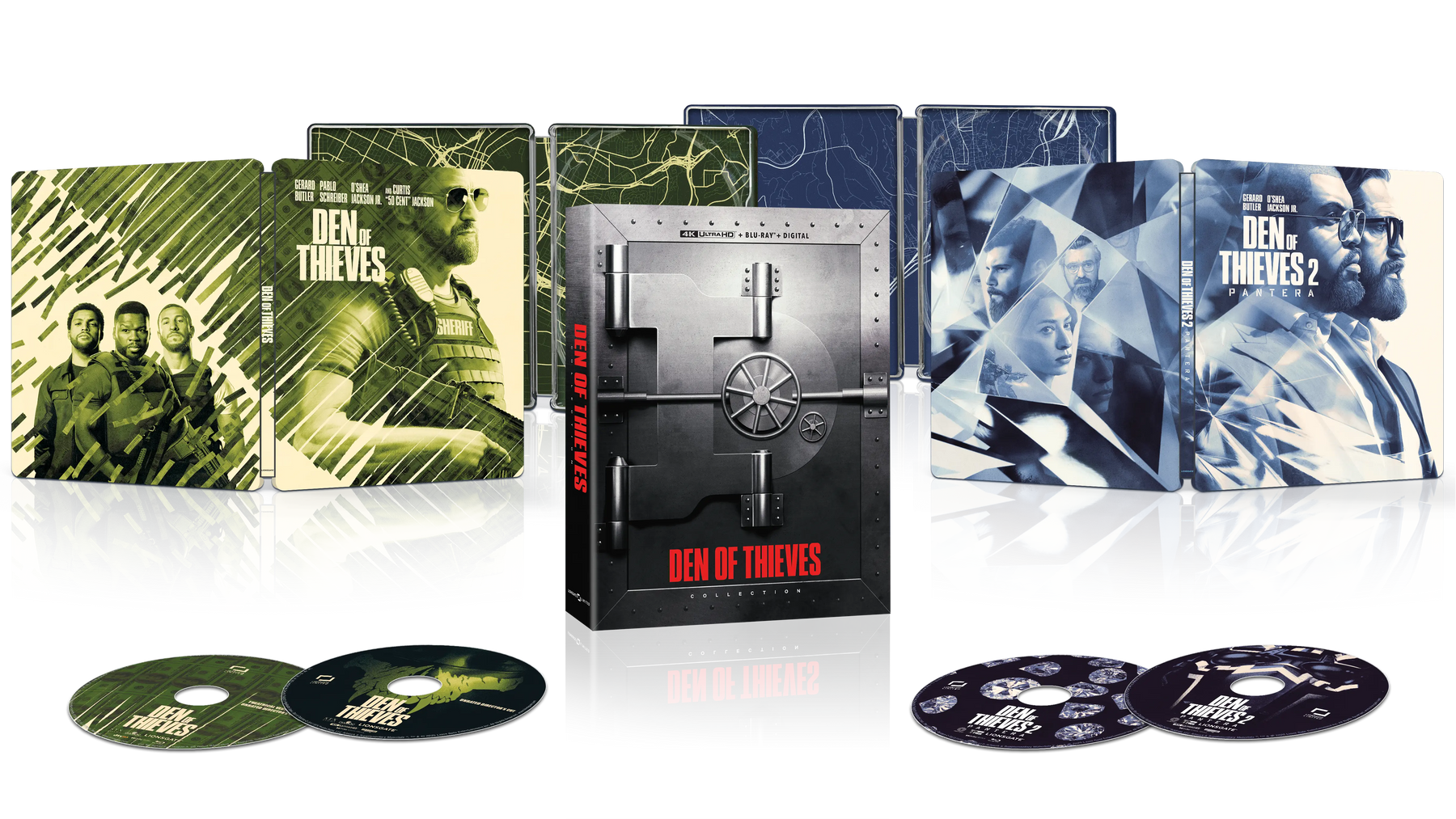 DEN OF THIEVES 1 & 2 4K STEELBOOK® COLLECTION