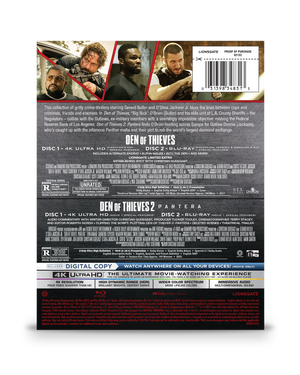 Den of Thieves Combination Pack 4K SteelBook® Collection