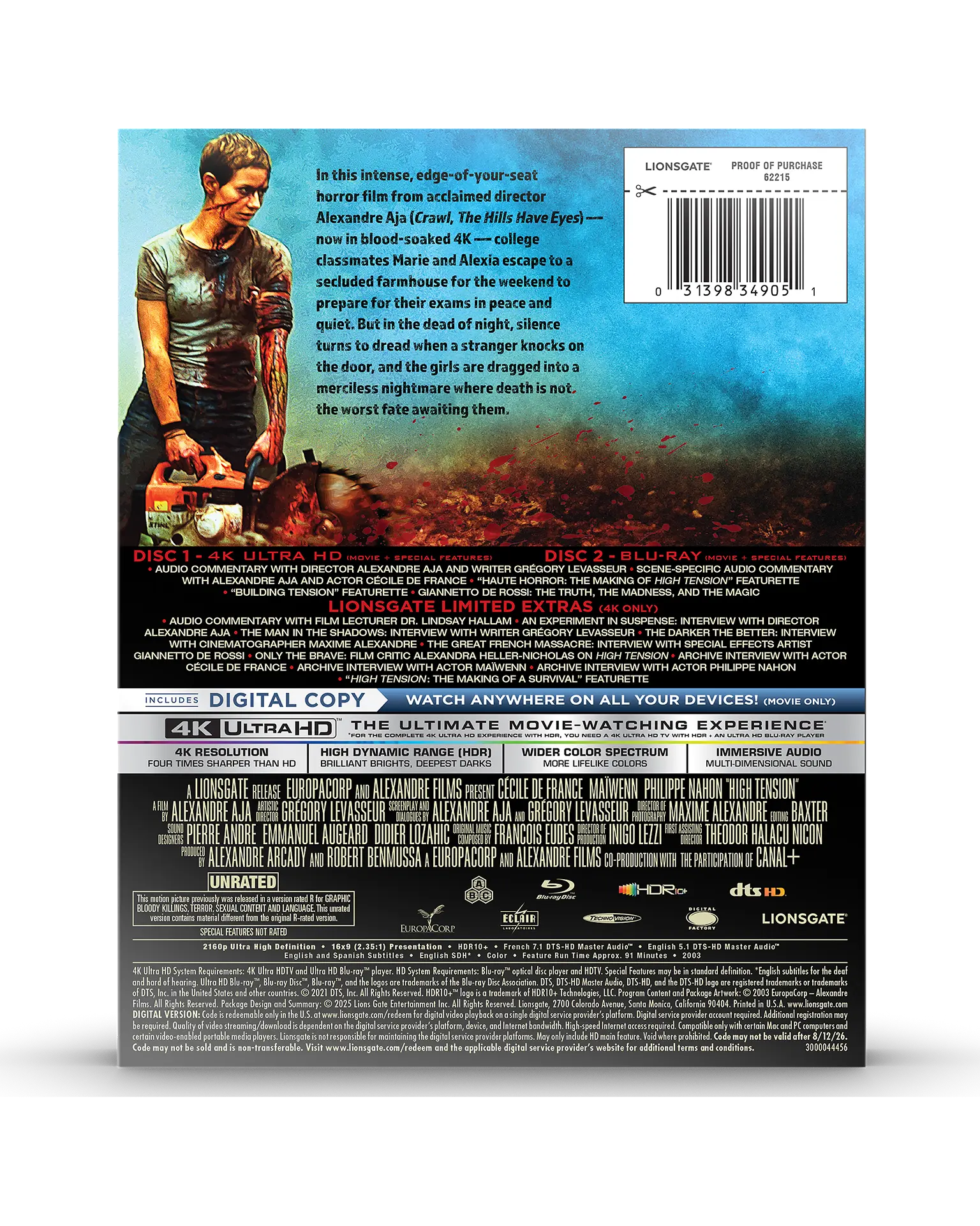 High Tension 4K Lenticular SteelBook®
