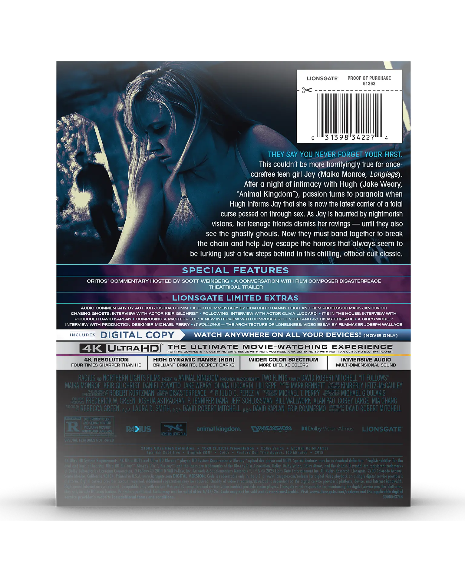 It Follows 4K SteelBook®