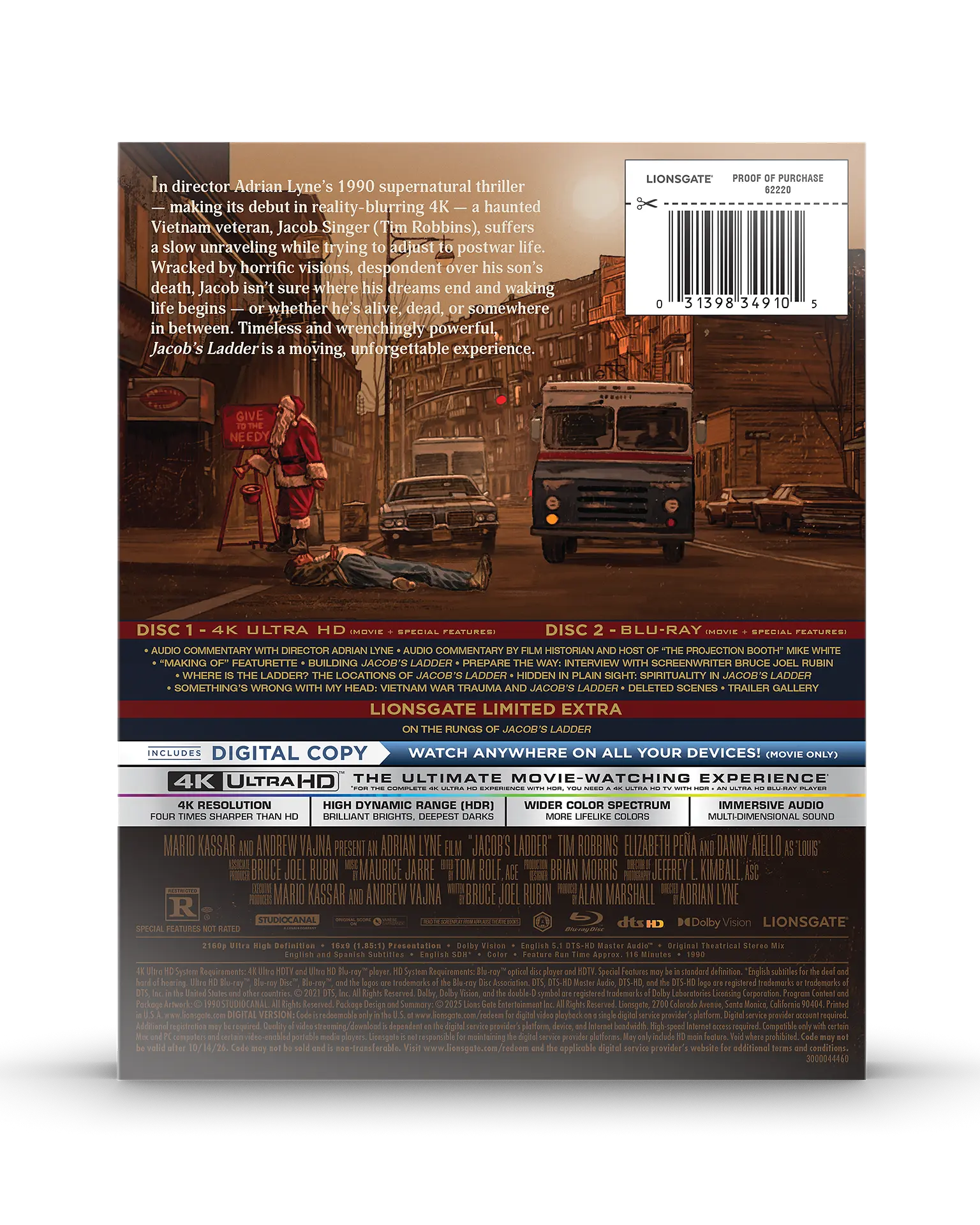 Jacob’s Ladder 4K SteelBook®
