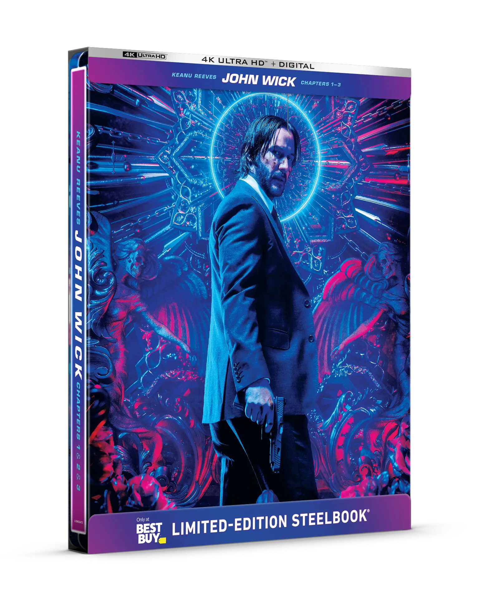 John Wick: Chapters 1–3 - 4K Steelbook®