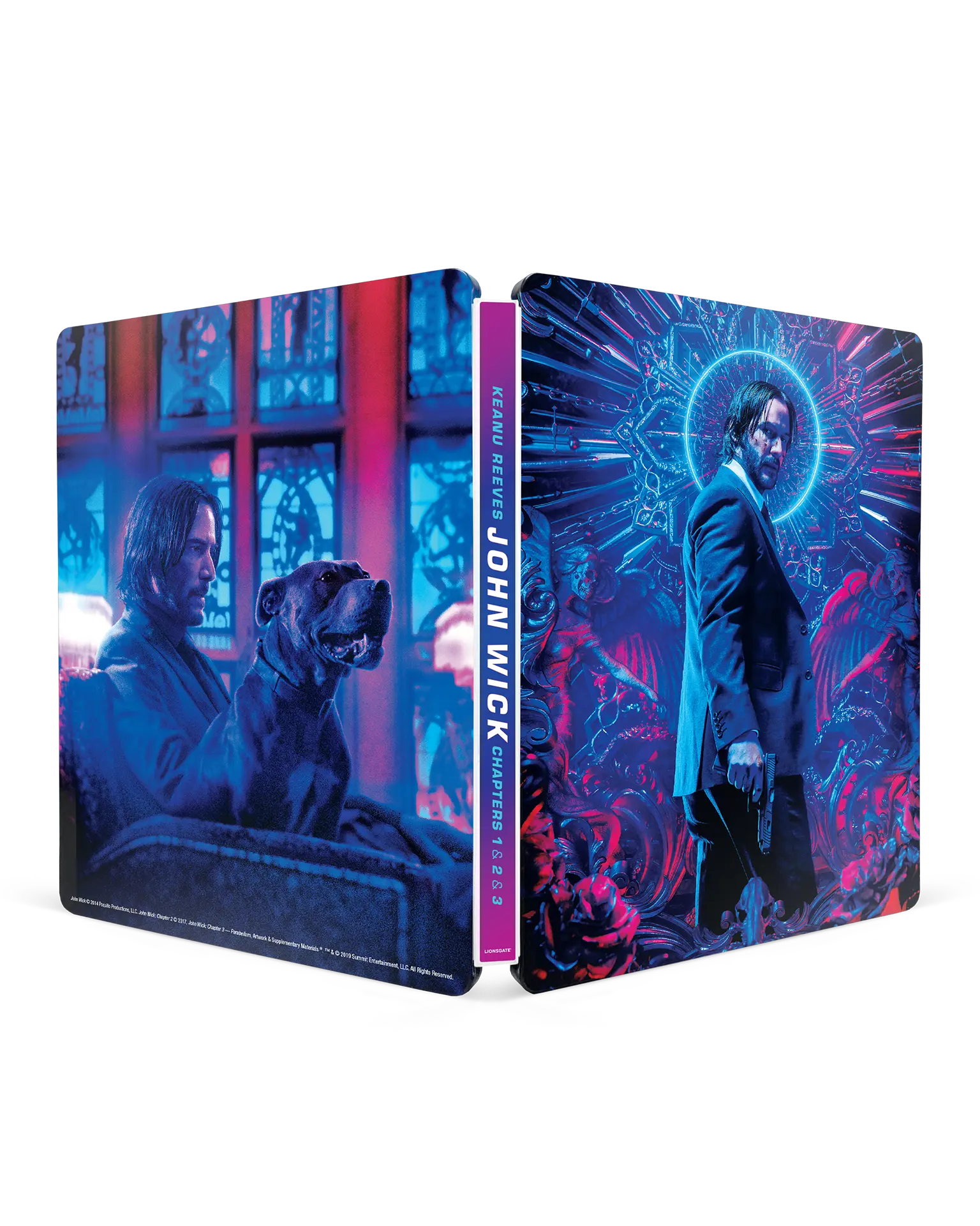 John Wick: Chapters 1–3 - 4K Steelbook®
