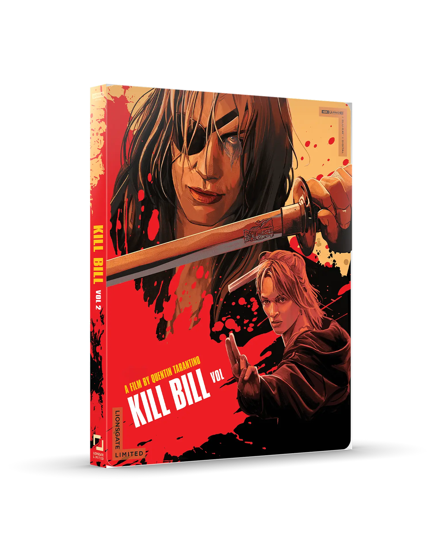 Kill Bill Vol. 2 4K SteelBook Lionsgate Limited