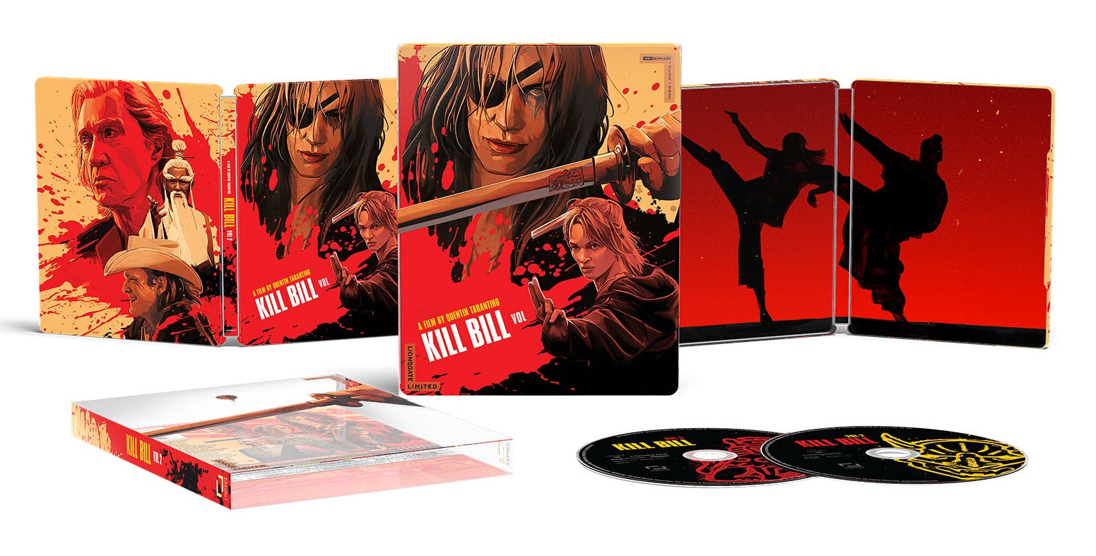 Brand New! outlets Kill Bill Vol. 2 Blu-ray Digital HD Disc Limited Edition Steelbook #3