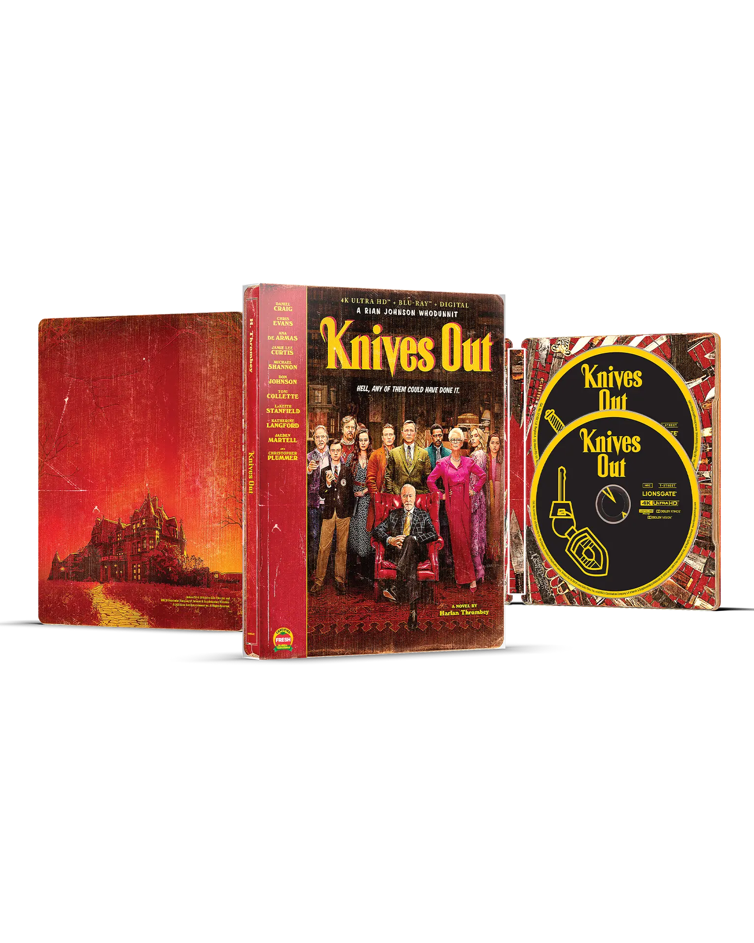 Knives Out 4K Steelbook® Reprint - Original Edition