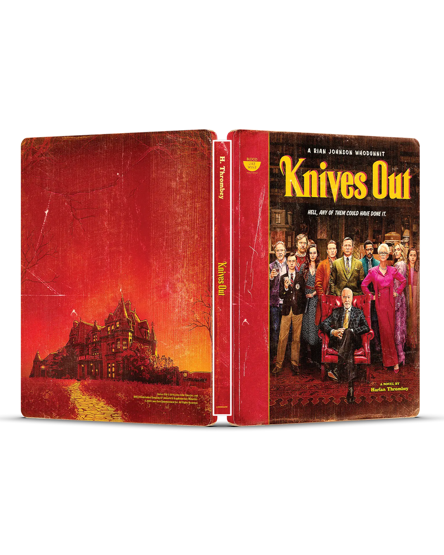 Knives Out 4K Steelbook® Reprint - Original Edition