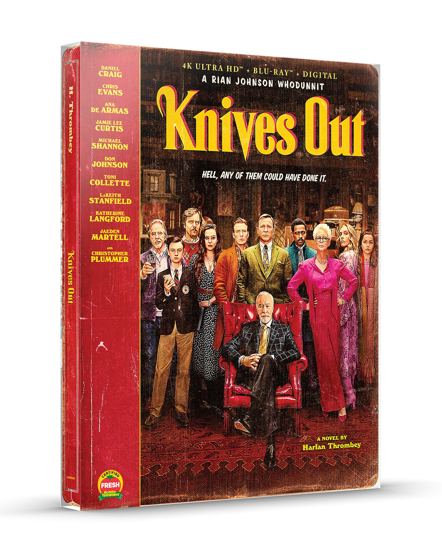 Knives Out 4K Steelbook® Reprint - Original Edition