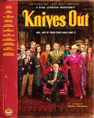 Knives Out 4K Steelbook® Reprint - Original Edition