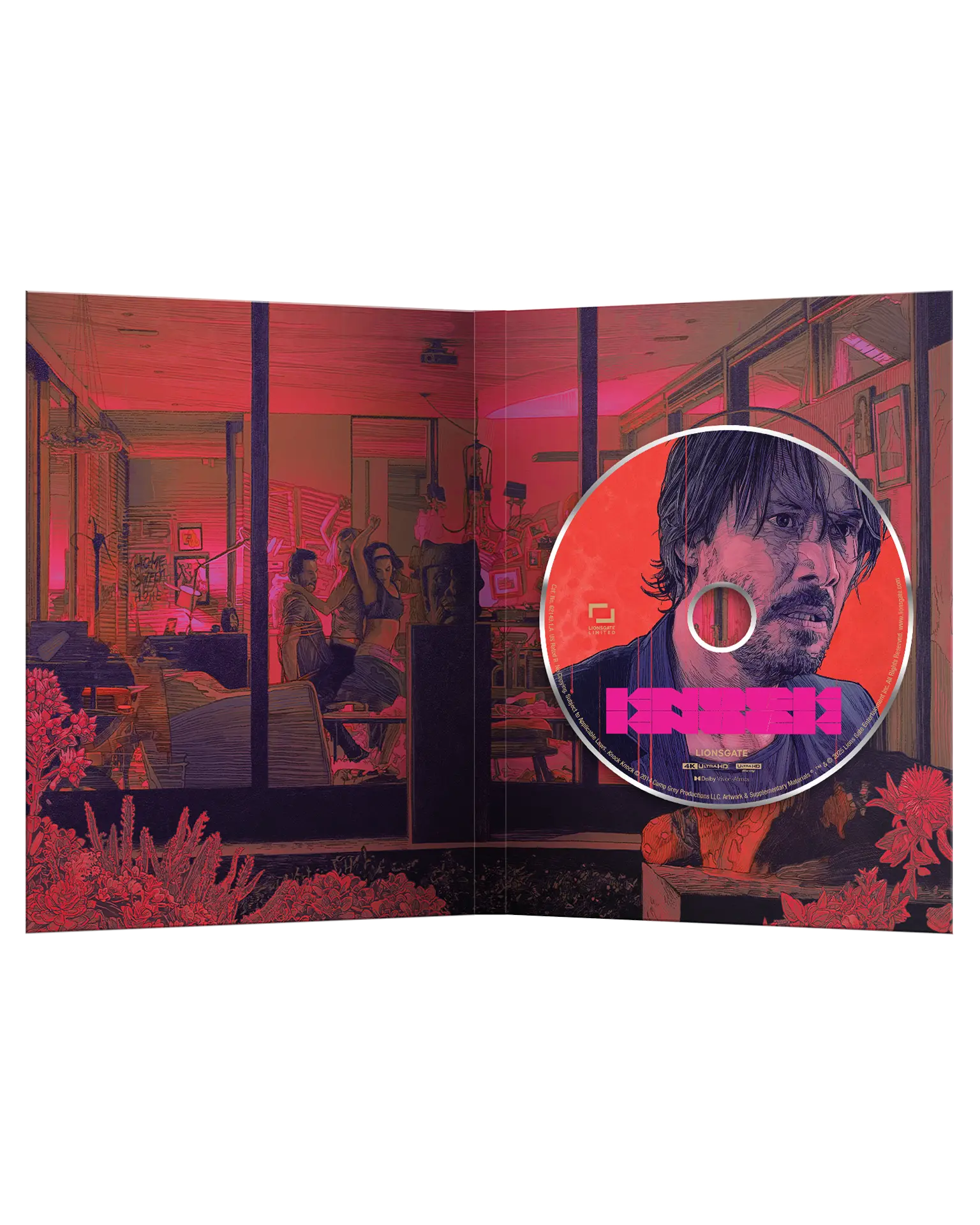 Knock Knock 4K Collectors Edition Digipak