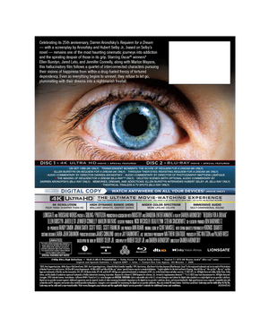 REQUIEM FOR A DREAM: 25TH ANNIVERSARY — 4K LENTICULAR GIFT BOX