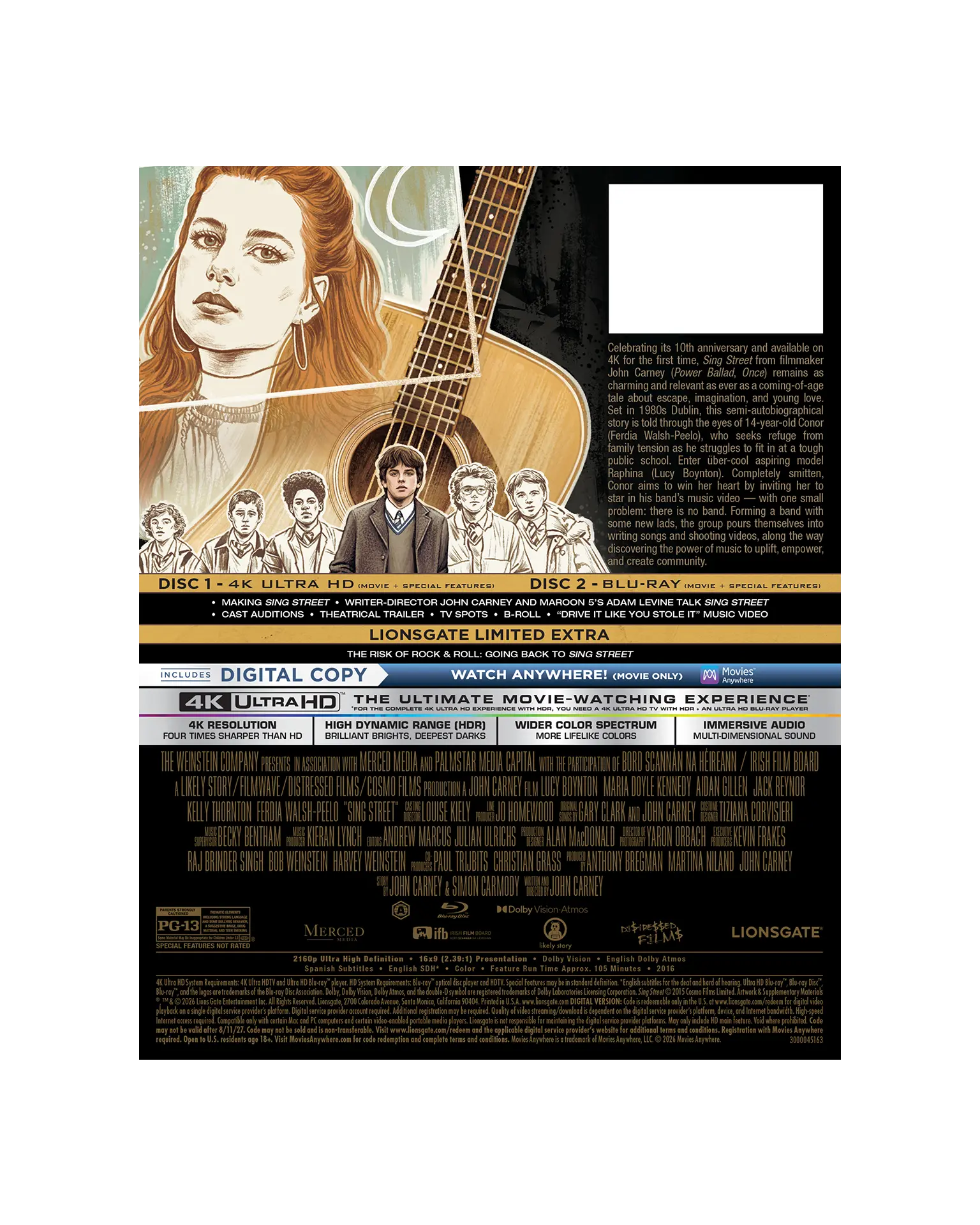 Sing Street: 10th Anniversary Edition
