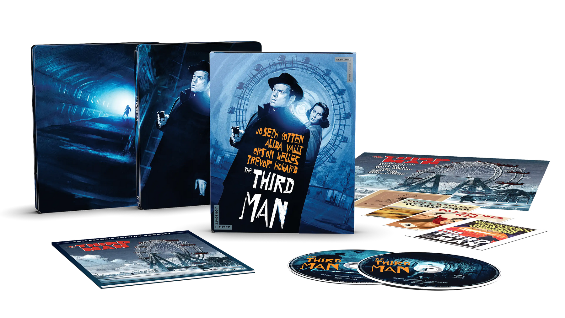 The Third Man 75th Anniversary Collectors Edition 4K SteelBook