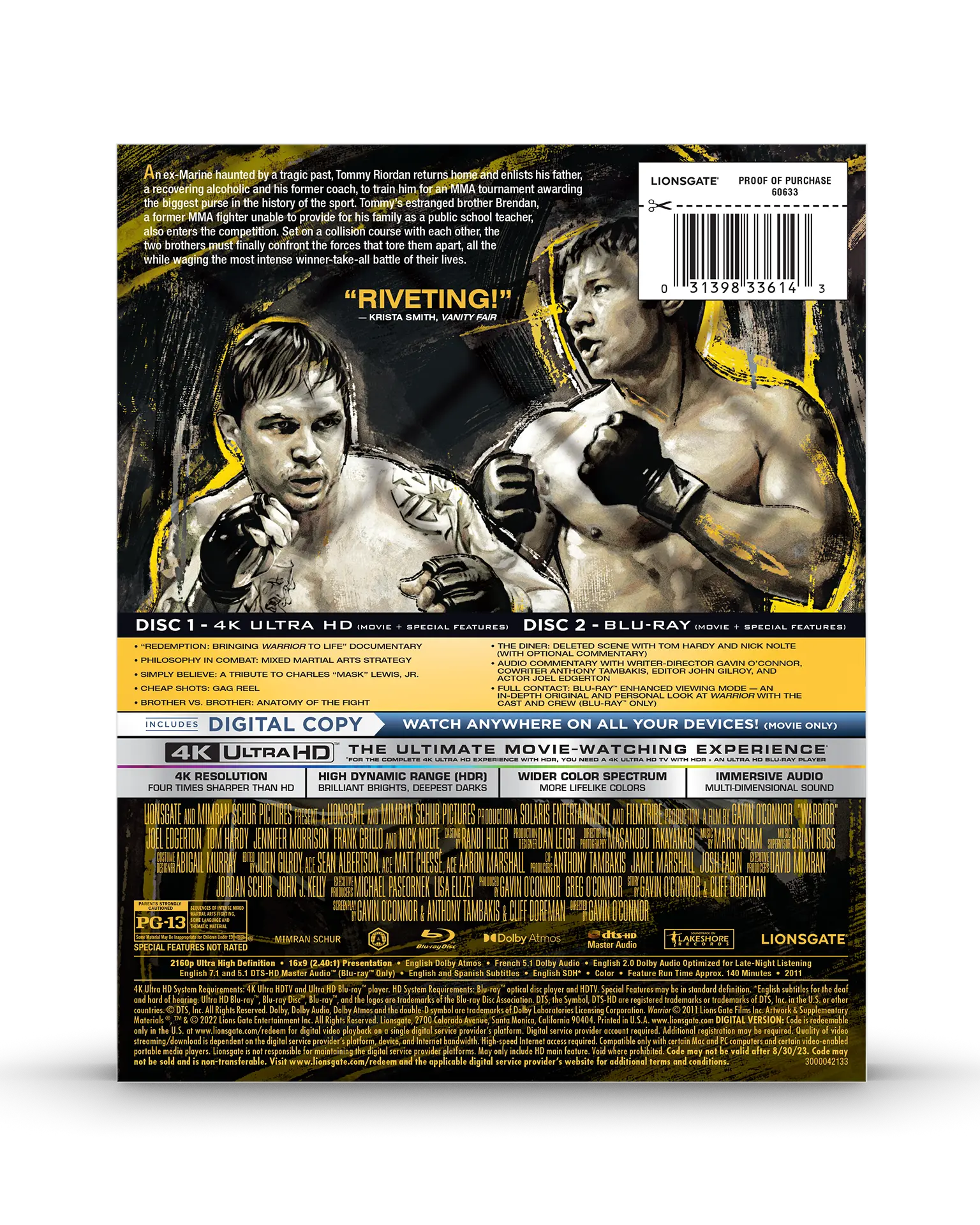 Warrior 4K SteelBook®