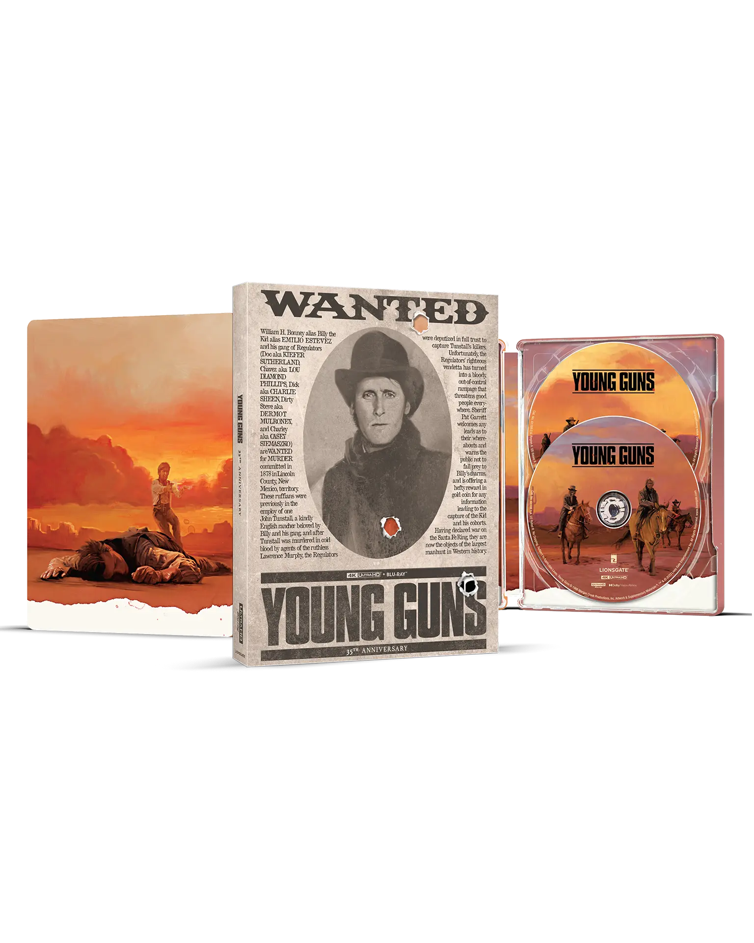 Young Guns 4K Steelbook®